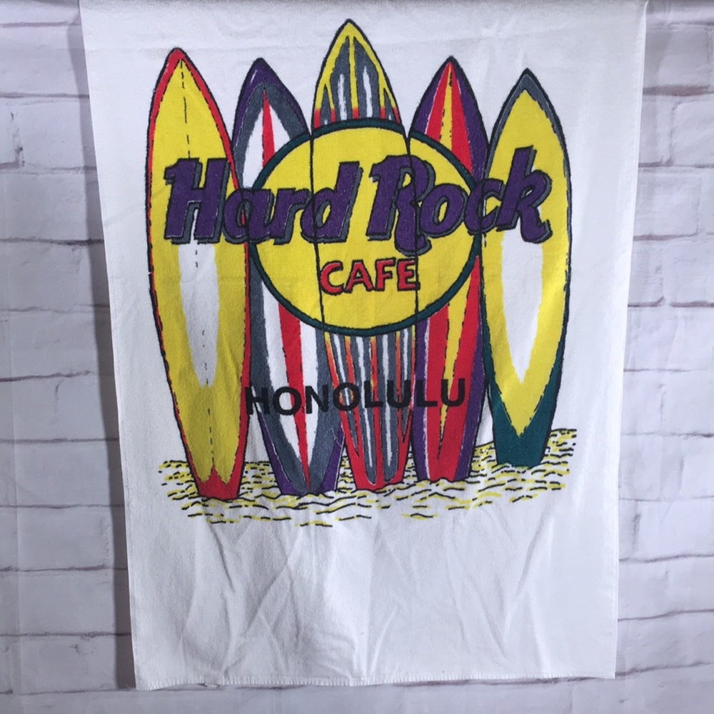 Hard Rock Café Hawaii Vintage Towel